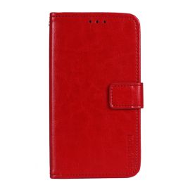 IDEWEI Husa portofel ZTE Blade A51 2020 rosie
