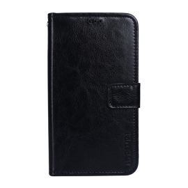 IDEWEI Husa portofel ZTE Blade A51 2020 neagra