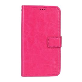 IDEWEI Husa portofel ZTE Blade A51 2020 roz