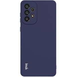 IMAK RUBBER Husa cauciuc Samsung Galaxy A73 5G albastru inchis