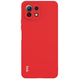 RUBBER IMAK cauciuc Xiaomi Mi 11 Lite / 11 Lite 5G / 11 Lite NE 5G roșu