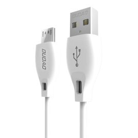 Cablu micro USB DUDAO L4 2 metri alb