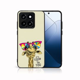 PROTEMIO MY ART Husă de protecție pentru Xiaomi 14 GIRAFFE (180)