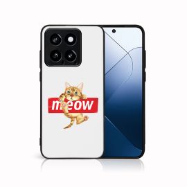 PROTEMIO MY ART Husă de protecție pentru Xiaomi 14 MEOW (183)