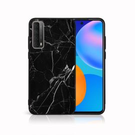 PROTEMIO MY ART Husă de protecție Huawei P Smart 2021 BLACK MARBLE (142)