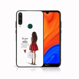 Husă de protecție PROTEMIO MY ART Huawei Y6p DRESS RED (137)
