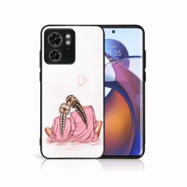 PROTEMIO MY ART Husă de protecție pentru Motorola Edge 40 DAUGHTER (114)