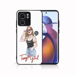 PROTEMIO MY ART Husă de protecție pentru Motorola Edge 40 WOMAN