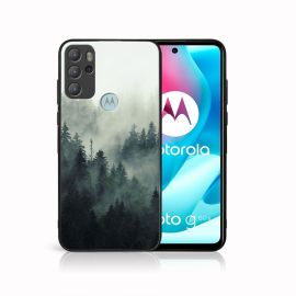 Husă din silicon PROTEMIO MY ART Motorola Moto G60s FOREST (003)