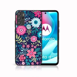 PROTEMIO MY ART Husă din silicon Motorola Moto G60s FLORA (038)