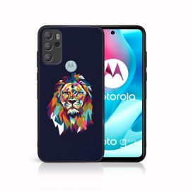 Husa din silicon PROTEMIO MY ART Motorola Moto G60s LION (046)