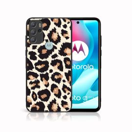 Husa din silicon PROTEMIO MY ART Motorola Moto G60s LEOPARD (047)