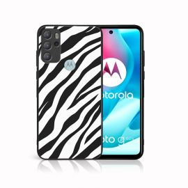 Husa din silicon PROTEMIO MY ART Motorola Moto G60s ZEBRA (049)