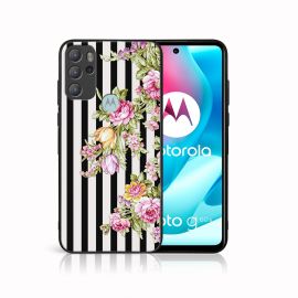 Husă din silicon PROTEMIO MY ART Motorola Moto G60s >STRIPS (176)