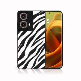 PROTEMIO MY ART Husă de protecție pentru Motorola Moto G85 5G ZEBRA (237)