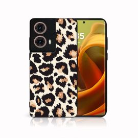 PROTEMIO MY ART Husă de protecție pentru Motorola Moto G85 5G LEOPARD PRINT (238)