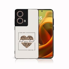 PROTEMIO MY ART Capac de protecție pentru Motorola Moto G85 5G WILD HEART (241)