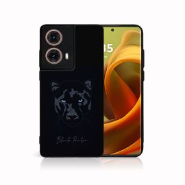 PROTEMIO MY ART Husă de protecție pentru Motorola Moto G85 5G PANTHER (245)