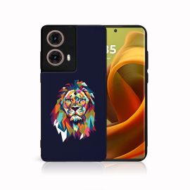 PROTEMIO MY ART Capac de protecție pentru Motorola Moto G85 5G LION (246)