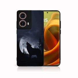 PROTEMIO MY ART Husă de protecție pentru Motorola Moto G85 5G WOLF (247)