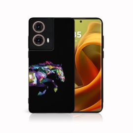 PROTEMIO MY ART Husă de protecție pentru Motorola Moto G85 5G HORSE (249)