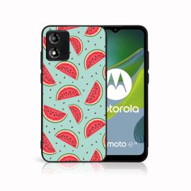 PROTEMIO MY ART Husă de protecție pentru Motorola Moto E13 PEPENE VERDE (120)