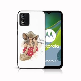 PROTEMIO MY ART Husă de protecție pentru Motorola Moto E13 VARĂ (129)