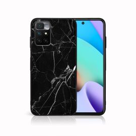 Husă din silicon PROTEMIO MY ART Xiaomi Redmi 10 / Redmi 10 2022 BLACK MARBLE (142)