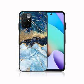 Husă din silicon PROTEMIO MY ART Xiaomi Redmi 10 / Redmi 10 2022 BLUE MARBLE (141)