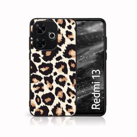 PROTEMIO MY ART Husă de protecție pentru Xiaomi Redmi 13 IMPRIMARE LEOPARD (238)