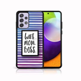 PROTEMIO MY ART Husă din silicon Samsung Galaxy A32 5G / M32 5G WIFE (001)