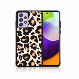 PROTEMIO MY ART Husă din silicon Samsung Galaxy A32 5G / M32 5G LEOPARD (047)