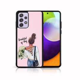 PROTEMIO MY ART Husă din silicon Samsung Galaxy A32 5G / M32 5G LOVE (054)