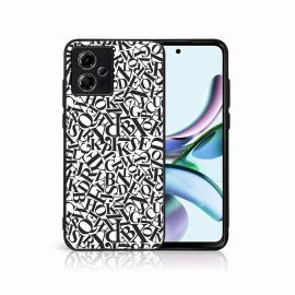 PROTEMIO MY ART Capac de protecție pentru Motorola Moto G54 5G / G54 5G Power Edition ABCD (166)