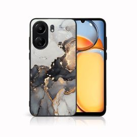 PROTEMIO MY ART Capac de protecție pentru Xiaomi Redmi 13C GREY MARBLE (140)