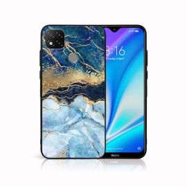 Husă din silicon PROTEMIO MY ART Xiaomi Redmi 9C BLUE MARBLE (141)