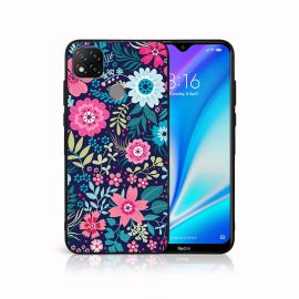 PROTEMIO MY ART Husă din silicon Xiaomi Redmi 9C FLORA (038)