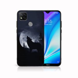 PROTEMIO MY ART Husă din silicon Xiaomi Redmi 9C WOLF (044)