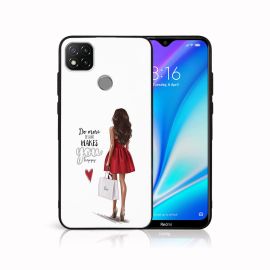 Husă din silicon PROTEMIO MY ART Xiaomi Redmi 9C RED DRESS (137)