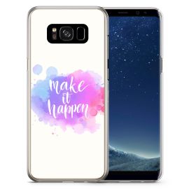 MY ART obal Samsung Galaxy S8 MAKE IT HAPPEN (014)