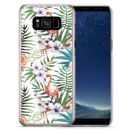 MY ART Samsung Galaxy S8 Plus FLAMINGOS (009)