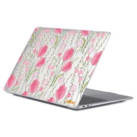 ENKAY FLOWER pentru MacBook Pro 13" A2251 / A2289 / A2338 TULIP
