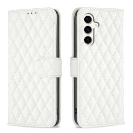 Husa de protectie LATTICE pentru Samsung Galaxy S23 FE 5G alba