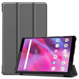 LEATHER Husă flip Lenovo Tab M8 (TB-8505F) / M8 a 3-a generație gri