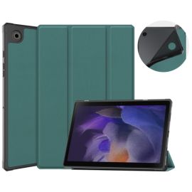 LEATHER Flip din Samsung Galaxy Tab A8 (SM-X205 / SM-X200) verde