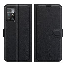 LITCHI protecție Xiaomi Redmi 10 / Redmi 10 2022 neagră