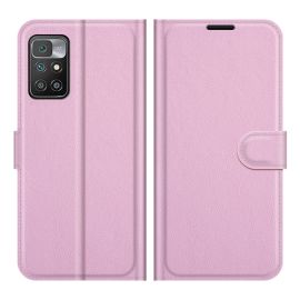 LITCHI protecție Xiaomi Redmi 10 / Redmi 10 2022 roz