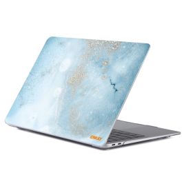Husa ENKAY MARBLE pentru MacBook Air 13 (M2 / M3 / M4) A2681 / A3113 / A3240 STREAM