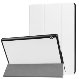 LEATHER Huawei MediaPad T3 10 "albă din LEATHER