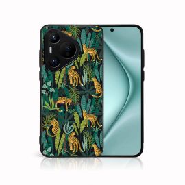PROTEMIO MY ART Husă de protecție pentru Huawei Pura 70 Pro LEOPARD (239)